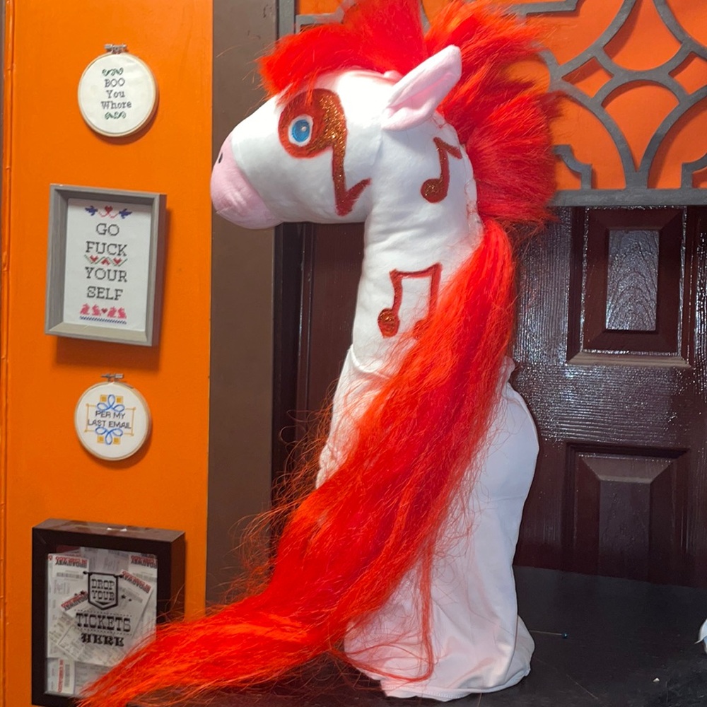 OOAK Horse Costume Hat, Hood unique